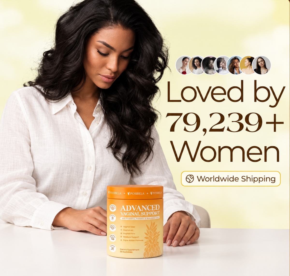 Posibela Vaginal Probiotic Gummies